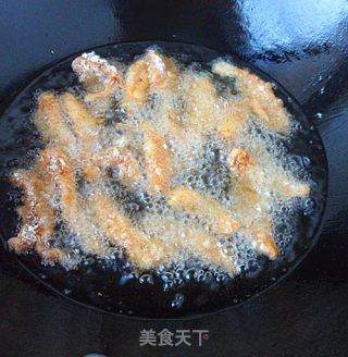 自制炸鸡柳的做法步骤：7