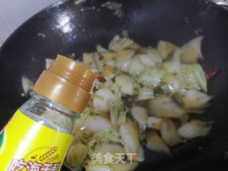 醋溜白菜的做法步骤：7