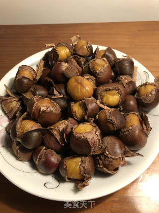 自制板栗的做法步骤：5
