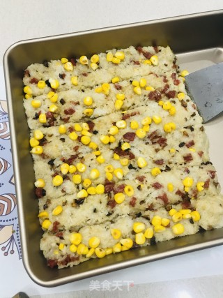 腊味糯米卷的做法步骤：9