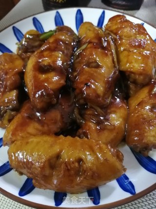可乐烧鸡翅的做法步骤：8