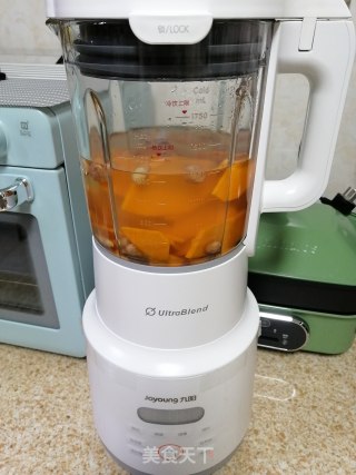 南瓜糯米花生米糊的做法步骤：5