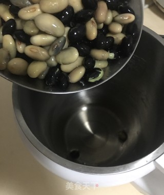 双豆豆浆的做法步骤：3