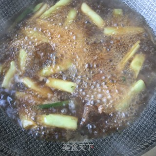 豆角焖南瓜面的做法步骤：9