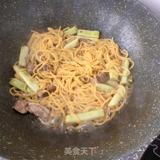 豆角焖南瓜面的做法步骤：14
