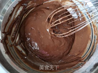可可戚风蛋糕的做法步骤：5