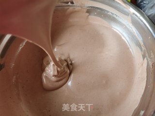 可可戚风蛋糕的做法步骤：10