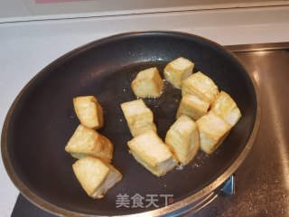 白菜炖豆腐，冬天热乎乎的做法步骤：8