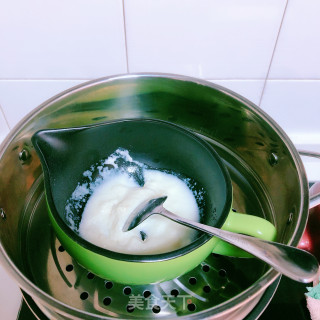 燕麦底樱花芒果慕斯蛋糕的做法步骤：7