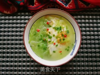 萝卜丝鸡蛋荷包汤的做法步骤：13