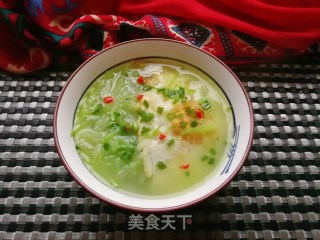 萝卜丝鸡蛋荷包汤的做法步骤：14