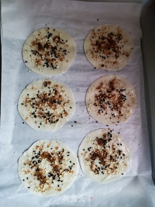 芝麻黑糖小脆饼的做法步骤：5