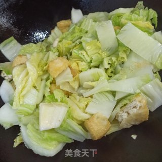 砂锅白菜豆腐果的做法步骤：4