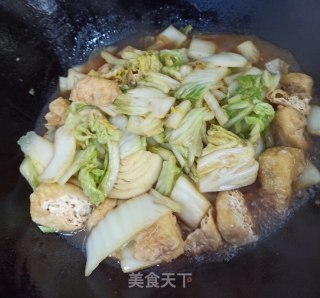 砂锅白菜豆腐果的做法步骤：5
