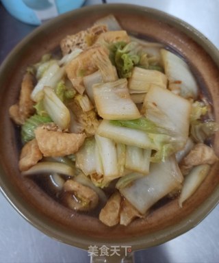 砂锅白菜豆腐果的做法步骤：6