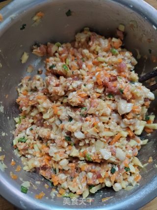 三鲜煎饺的做法步骤：7