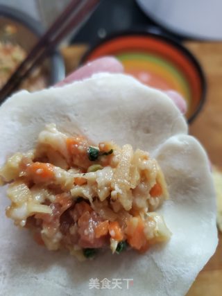 三鲜煎饺的做法步骤：8