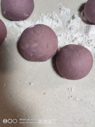 紫薯豆沙包的做法步骤：6