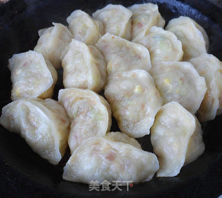 大白菜素煎饺的做法步骤：10