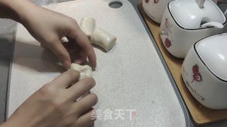 手抓饼版南瓜饼的做法步骤：6
