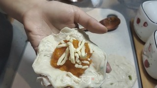 手抓饼版南瓜饼的做法步骤：8