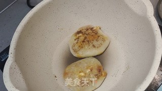 手抓饼版南瓜饼的做法步骤：9