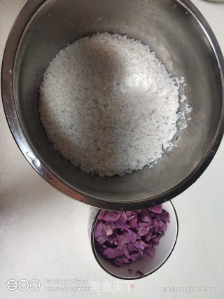 紫薯粥的做法步骤：2