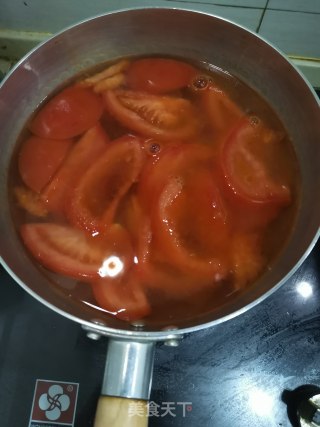 番茄肉丝蛋汤的做法步骤：3