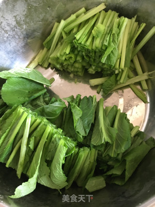 皮蛋春菜汤的做法步骤：4