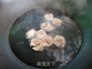 丝瓜云吞汤的做法步骤：3