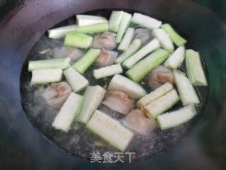 丝瓜云吞汤的做法步骤：5