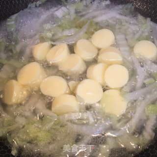玉脂豆腐白菜汤的做法步骤：6