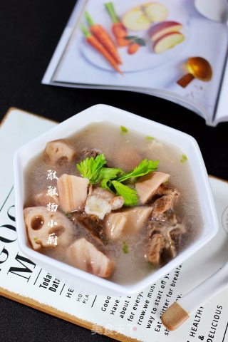 猪杂莲藕汤的做法步骤：12