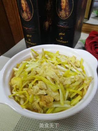 蒜黄炒鸡蛋的做法步骤：6