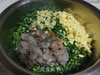 韭菜虾仁饺子的做法步骤：6