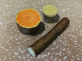 南瓜山药小米糊的做法步骤：1