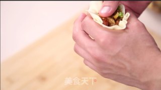 广式烧麦丨皮薄馅大喷香可口！！！的做法步骤：7
