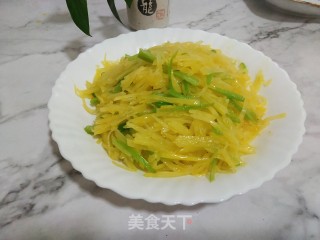 尖椒炒土豆丝的做法步骤：9