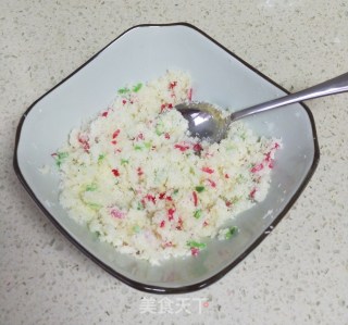 椰蓉花样面包的做法步骤：5