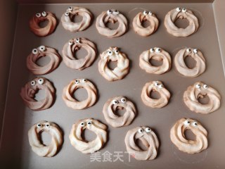大眼曲奇的做法步骤：12