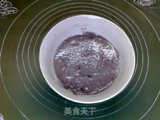 葡萄干黑米糕的做法步骤：7