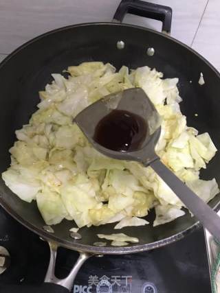 清炒卷心菜的做法步骤：4