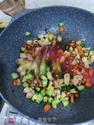 宫保鸡丁的做法步骤：12