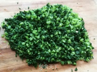 萝卜缨菜饼的做法步骤：4