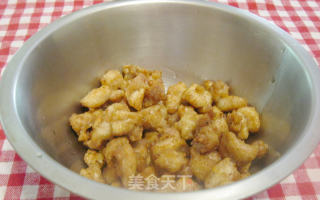 红烧汁蔬菜鸡丁的做法步骤：6