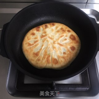 韭菜鸡蛋饼的做法步骤：10