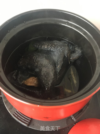 土人参冬笋乌鸡汤的做法步骤：8