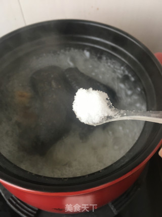 土人参冬笋乌鸡汤的做法步骤：12