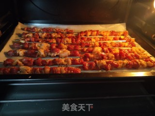 家庭自制羊肉串的做法步骤：13