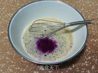 火龙果华夫饼的做法步骤：3